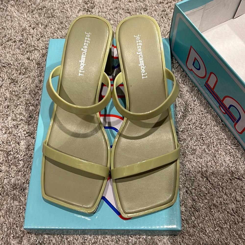 BRAND NEW JEFFREY CAMPBELL HEEL SANDAL